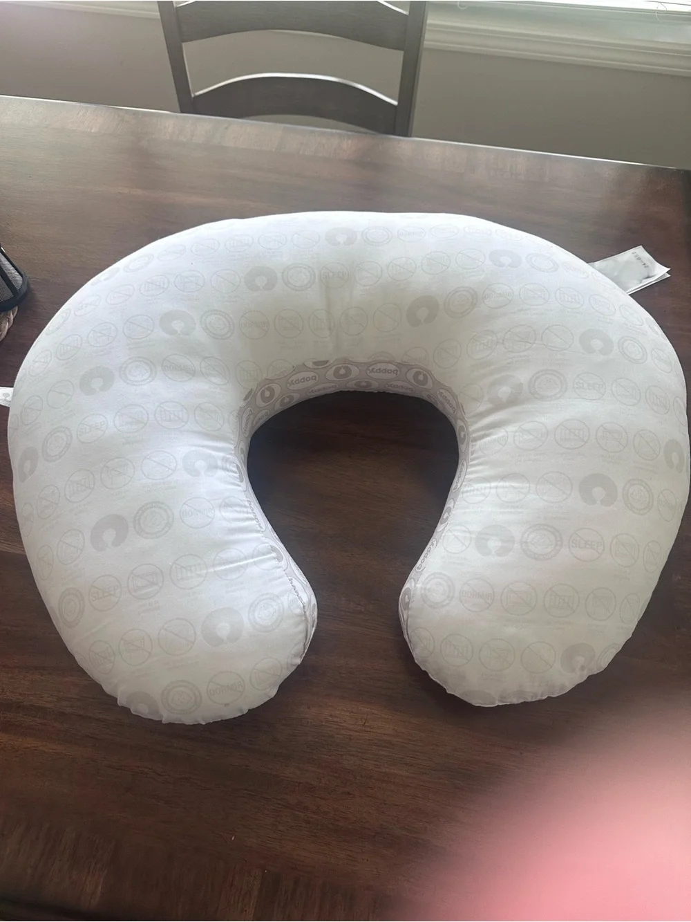 Boppy White Nursing Support Pillow